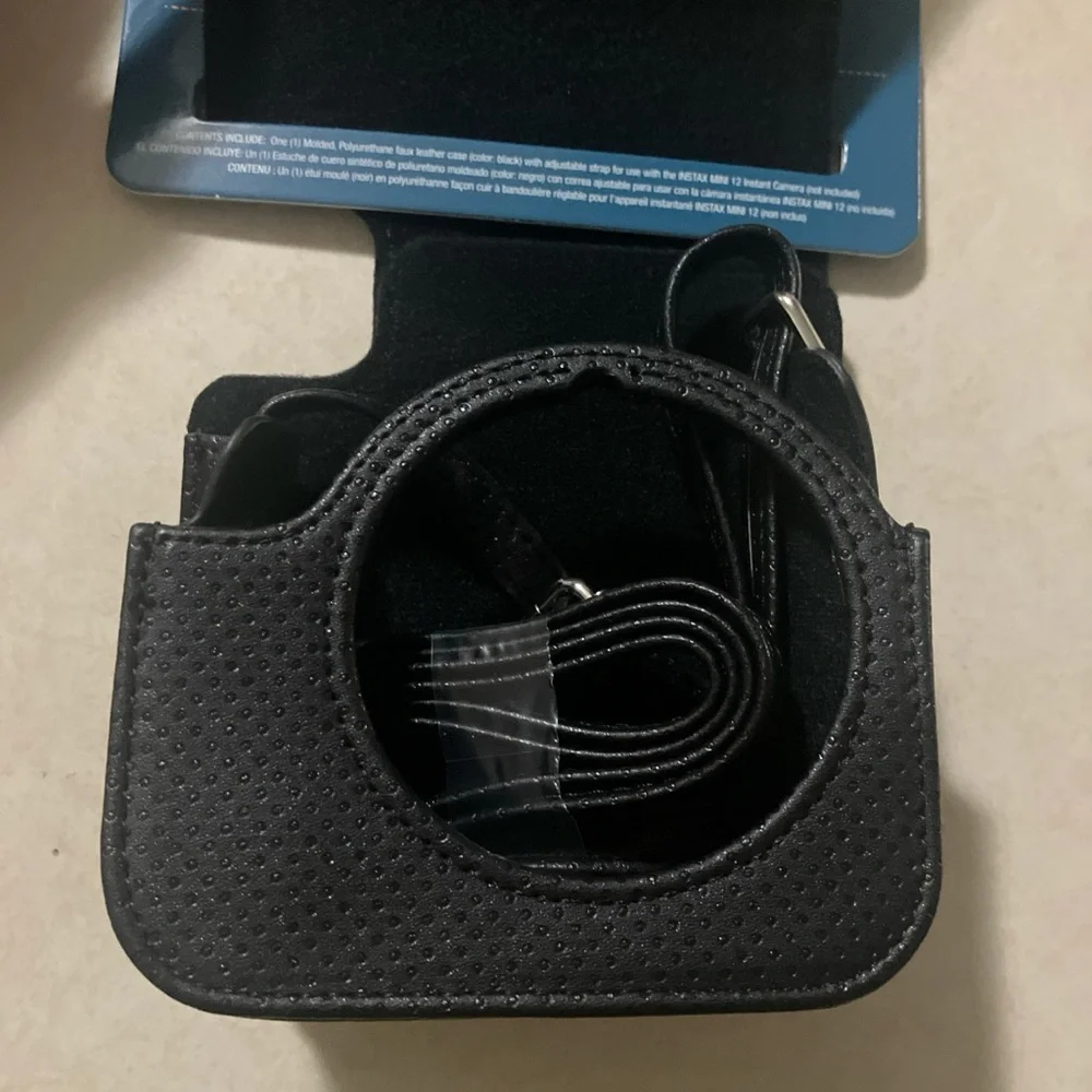 NWT Fujifilm Instax Mini 12 black camera case